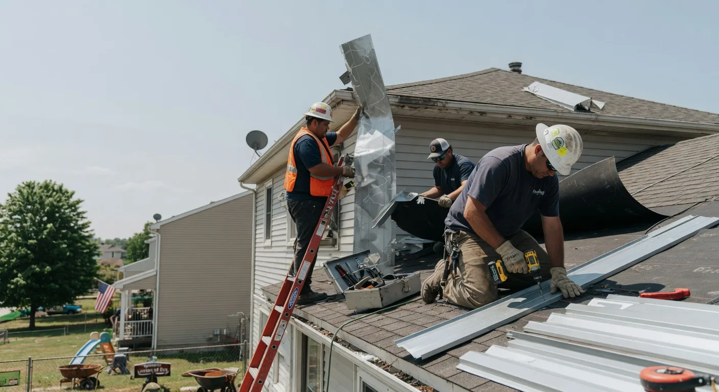 Metal Roof Repair in Ogdensburg, NJ